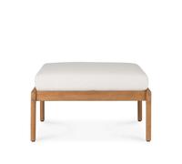 Ethnicraft Reposapiés Jack outdoor teak Offwhite