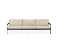 Ethnicraft Sofá 3 plazas Jack outdoor teca lacado Natural