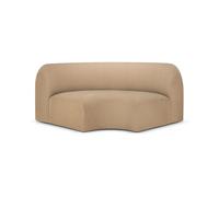 Ethnicraft Sofá modular Bulky. módulo de esquina 90° Sepia claro