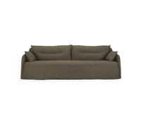 Ethnicraft Sofá Weave con funda desmontable Green. sofá de 3 plazas