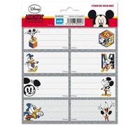 Etiquetas adhesivas disney classic - pegatinas libro nombres/pack etiq