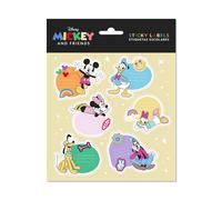 Etiquetas adhesivas premium disney mickey y sus amigos