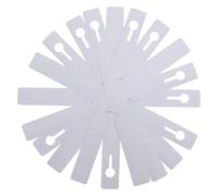 Etiquetas Flores,PVC Exterior Envolventes, Pack 100 Piezas,Marcadores, Señales y Etiquetas para Árboles y Viveros | Uso en Jardín, Granja, Patio, Césped y