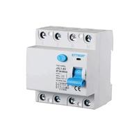 ETTROIT Interruptor magnético diferencial puro salvavidas para barra DIN 4 módulos 4P 16A 415V 300mA 6KA