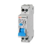 ETTROIT JXL30-32 Interruptor magnetotérmico diferencial, 1P+N, 6-32A, 30mA, 240V, 4,5kA (C25-25A)