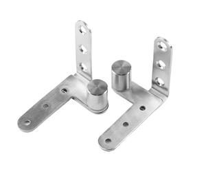 ETUCYNG Bisagra Giratoria Para Puertas,Bisagra Pivote Para Puerta De Hogar 2 Piezas - Rotación 270 Grados Accesorios De Eje Oscilante En Acero Inoxidable,Herramientas para Muebles de Cocina Librería