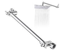 ETUCYNG Extensión del brazo de ducha - Accesorios de baño de acero inoxidable 304 | Brazo de extensión ajustable para cabezal de ducha, para dormitorios, hoteles, restaurantes, apartamentos, empresas