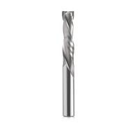 EU_HOZLY Fresa en espiral de compresión de 8 mm de diámetro de corte, vástago de 8 mm, longitud de corte de 35 mm, fresadora CNC para tallado en madera, grabado, 1 unidad