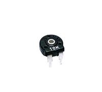 eufeifeiegds Potenciómetro de orificio hexagonal horizontal de resistencia ajustable PT10 de 5 k, 10 k, 20 k, 22 k y 100 k de 10 mm. wefeiegds(10K Ohm)