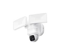 eufy by Anker Cámara con Foco Exterior E30, vídeo 2K | PTZ 360° con inclinación, detección y alerta IA, 2000 lm, grabación 24/7, Wi-Fi, IP65 y HomeBase 3