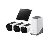 EUFY eufyCam E40 3-Cam Kit con HomeBase S380 y Panel Solar