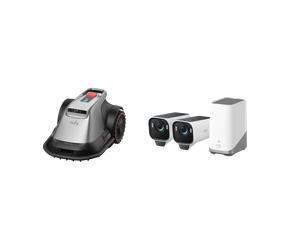 eufy Robot cortacésped E15+Kit de 2 eufyCam S3 Pro
