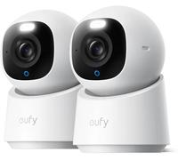 eufy Security E30 Camara vigilancia WiFi Interior, 2-Pack, 4K UHD