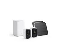 eufy Security eufyCam 2C Pro con Panel Solar, Camara vigilancia WiFi Exterior, 180 Días de Duración de la Batería, HD 1080p, Sin Costo Mensual, Conjunto de Dos Cámaras