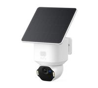 eufy Security eufyCam E42 Camara vigilancia WiFi Exterior Solar, Giro de 360°, Seguimiento con IA, resolución 4K, inalámbrica, sin Costo mensual