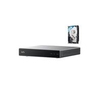 eufy Cámara PoE Bullet-PTZ, 4K UHD de triple lente, campo de visión de 122°, giro e inclinación de 360°, cámara exterior por cable, zoom híbrido 8×, seguimiento por IA