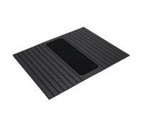 Eujgoov Bandeja para Brazo de sofá, Mesa Aislada Bambusoideae con Silicona Antideslizante, 17.13 X 13.39 Pulgadas, Sostiene Bebidas, Teléfono, Refrigerios Remotos para la Mayoría de Sofás y Sillones