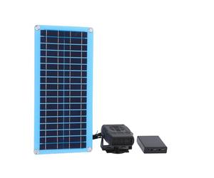 Eujgoov Calentador Solar, Calentador de Espacio Ajustable de Plástico de Secado Rápido con Panel Monocristalino de 30 W para Casa de Mascotas y Uso en Exteriores