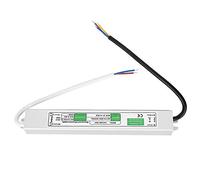 Eujgoov Controlador LED Fuente de Alimentación LED PWM de Metal 12 V 30 W 2,5 A con Protección contra Sobrecarga de Cortocircuito y Filtro EM para Equipos de Monitoreo de Seguridad de Luz para