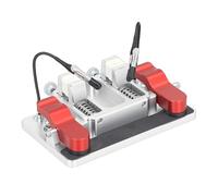 Eujgoov Herramienta de Soldadura de Tercera Mano para PCB, Estación de Soldadura Helping Hands con Abrazadera de Cerámica de 2 X 12 Mm 260 ℃ a Prueba de Calor para Reparación de