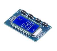Eujgoov Módulo Generador de Señal PWM, Generador de Impulsos de Onda Cuadrada de Plástico con Pantalla LCD, Frecuencia Ajustable de 1 Hz a 150 KHz, Ciclo de Trabajo de 0 a 100 por Ciento, para