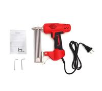 Eujgoov Pistola Grapadora Eléctrica Clavadora Brad de Acero de Aleación ABS 2000 a 2300W 50 Clavos de Goma Mínimo Cerradura Doble para Carpintería Tapicería Reparación Interior de Madera (Clavos