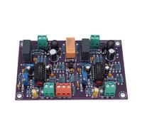 Eujgoov Placa de Circuito Impreso Controladora de Vúmetro, Placa Medidora | Placa controladora de medidor VU, placa medidora de nivel de Audio PCB con entrada de doble canal, rectificación de onda