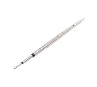 Eujgoov Punta de Soldador de 2 Uds, Repuesto de Metal para JBC 210, Ajustable de 32 a 572F, Perfecta para Reparación de Placas de Circuito (C210 020 Punta Recta)