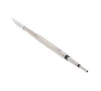 Eujgoov Punta de Soldador de 2 Uds, Repuesto de Metal para JBC 210, Ajustable de 32 a 572F, Perfecta para Reparación de Placas de Circuito (C210 018 Punta de corte)