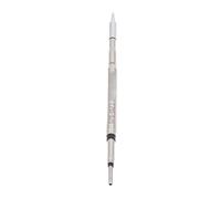Eujgoov Punta de Soldador de 2 Uds, Repuesto de Metal para JBC 210, Ajustable de 32 a 572F, Perfecta para Reparación de Placas de Circuito (C210 020 Punta Recta)