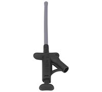 Eujgoov Soporte de Abrazadera de Gancho de Prueba, Mini Agarrador de Latón PA PVC con Conector Banana de 4 Mm, CAT III 1000 V 5 A, Cubierta Protectora de Punta de Lectura Rápida para Reparación de