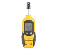 Eujgoov Termómetro Digital de Humedad, Medidor de Punto de Rocío de Bulbo Húmedo con Retroiluminación LCD, Ideal para Uso Industrial y de Laboratorio