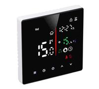 Eujgoov Termostato Programable Inteligente WiFi, Termostato Doméstico con Pantalla Táctil ABS con Control de Aplicación, Pantalla Dual, Precisión de ±1,8 °F, Programación Inteligente para HVAC en