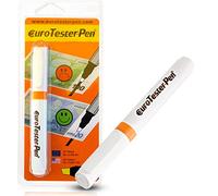 EURO TESTER PEN XL - Detector Billetes Falsos Profesional, Rotulador Billetes Falsos para Euro Dolar Libras y principales monedas internacionales, Original Made in Italy