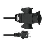 EUROLITE Extension 3x1.5 3-fold 10m