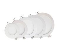 europalamp dl2335 foco LED empotrable plafón techo Ultra Slim frío aluminio 18 W 22 x 2 cm), color blanco