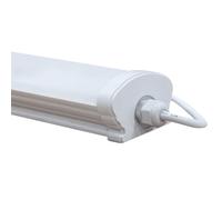Europalamp - Luminaria lineal LED - Impermeable - 120 cm - 36 W - 3210 LM - Blanco - Interior y Exterior - 4000 K - Blanco neutro