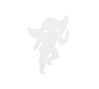 Europalms 83505012 - Figura de ángel (60 cm), Color Blanco, Talla única
