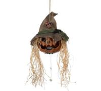 EUROPALMS, Calabaza de Halloween con cara espeluznante, 70 cm