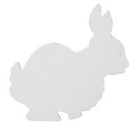 EUROPALMS, figura de conejo, color blanco, 56 cm (83505010)