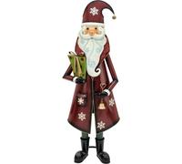 EUROPALMS Nikolaus, metal, 150 cm, rojo (83314903)