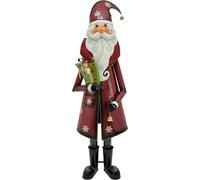 EUROPALMS Nikolaus, metal, 195 cm, rojo (83314902)