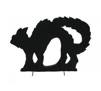 EUROPALMS Silhouette, figura de gato, 63 cm