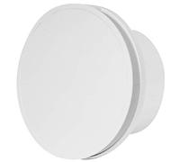 EUROPLAST Ø 100mm Extractor de Baño - Extractor de Aire Silencioso Blanco - Ventilador de Pared para Cocina, Garaje, WC