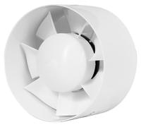 Europlast EK125T: Ventilador de conducto E-EXTRA, de 125 mm de diámetro, con temporizador