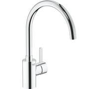 Eurosmart Cosmopolitan, grifo monomando para lavabo, alto flujo. Grifo monomando para lavabo Grohe Eurosmart Cosmopolitan, DN 15, instalación con un solo agujero, cartucho cerámico GROHE SilkMove de 4