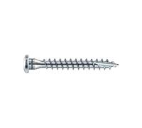 Eurotec ángulo batiente Tornillo TX20, 5 x 50 mm, 250 unidades, acero galvanizado, 945233