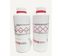 EUROTEX KIT ACERO CORTEN ACTIVADOR OXIDO + BARNIZ PROTECTOR METALES SATINADO (1 Litro, 1000 ml)