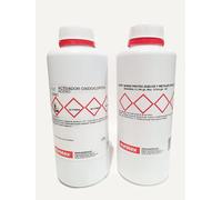 EUROTEX KIT ACERO CORTEN ACTIVADOR OXIDO + BARNIZ PROTECTOR METALES SATINADO (5 Litros, 5000 ml)