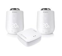 Eurotronic Comet Zigbee - Kit de iniciación, regulador de Ahorro de energía y Puerta de Enlace con estándar de Radio (termostato Inteligente programable, Ahorro de costes de calefacción)